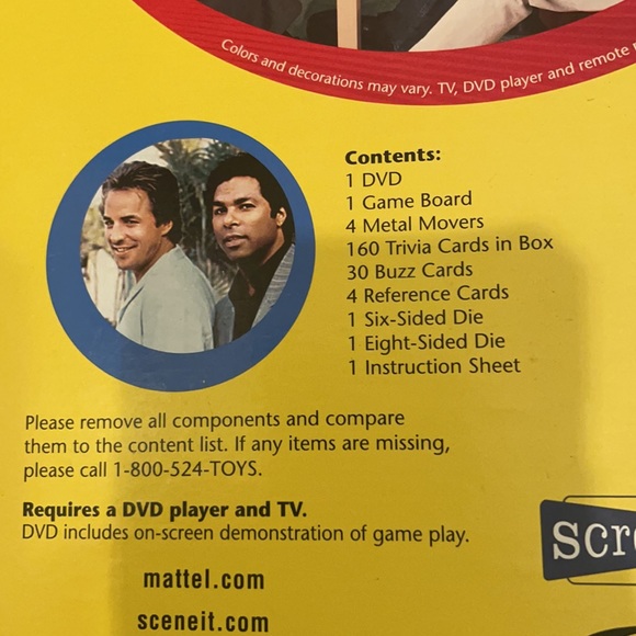 TV edition Scene it! The DVD trivia game of the year winner 13+ Yrs Complete - Picture 6 of 16